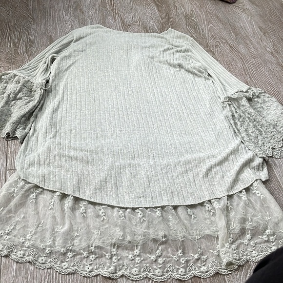 NWT  TUNIC MADE IT ITALY 100% VISCOSE MINT COLOR ONE SIZE - Picture 6 of 16